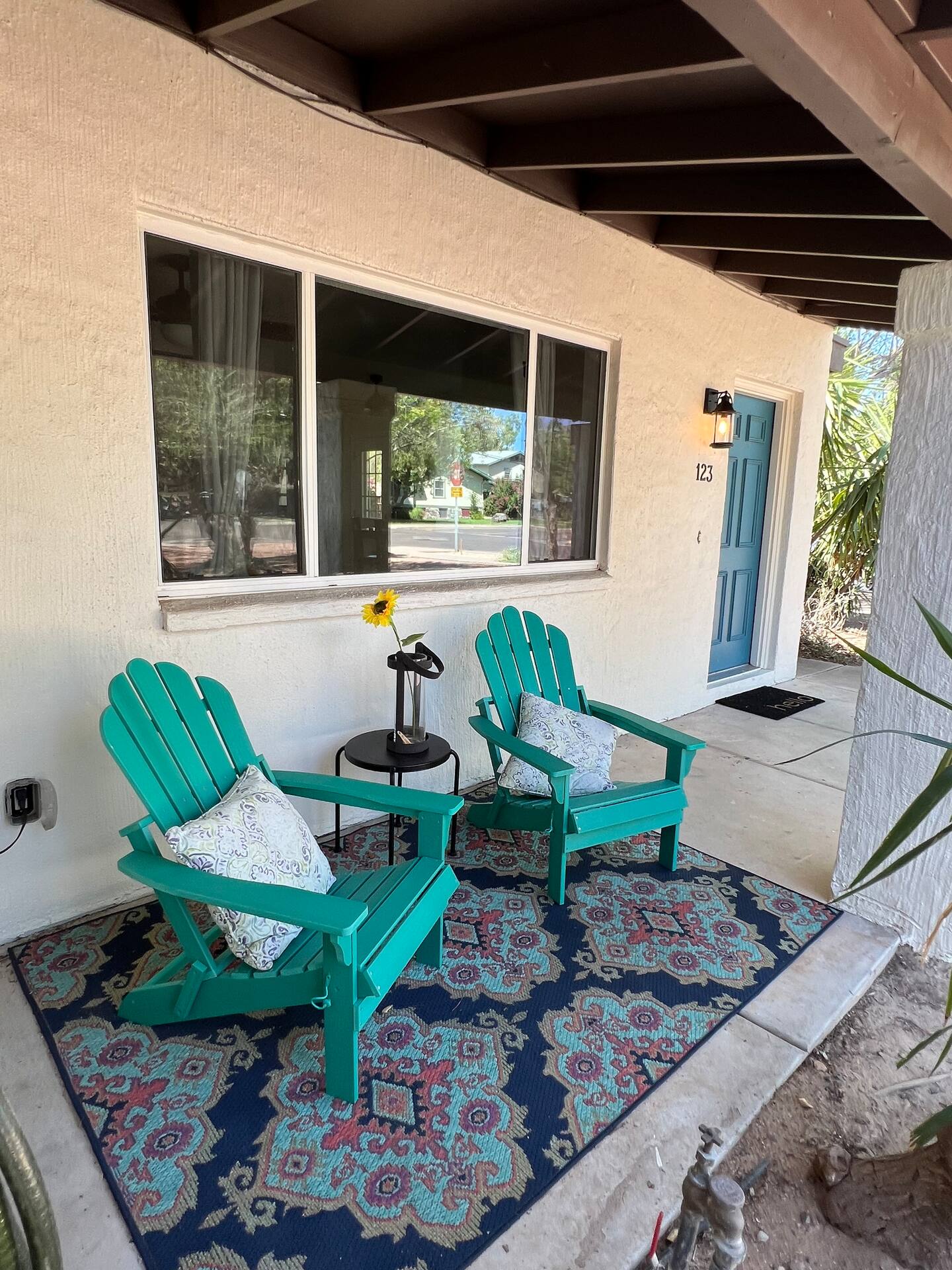 Covered patio